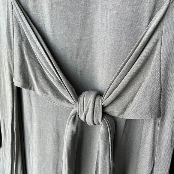 NWT BCBGMaxAzria tie dress long sleeve - Picture 5 of 8